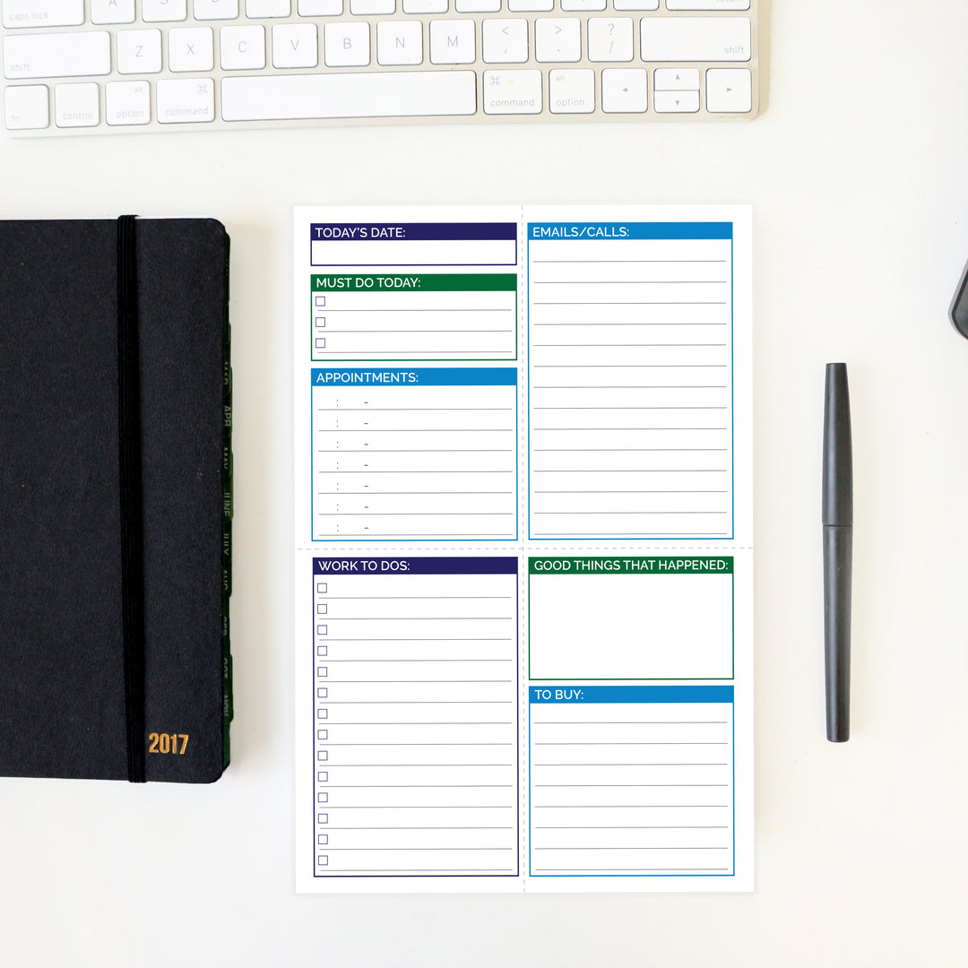 Planning Pad, 6" x 9", Double Sided Pocket Pad