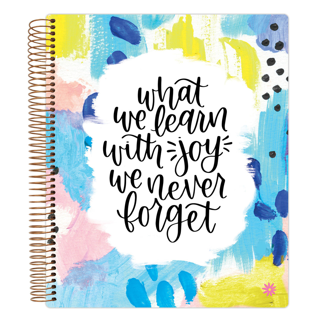 Undated Teacher Planner & Calendar, Learn with Joy