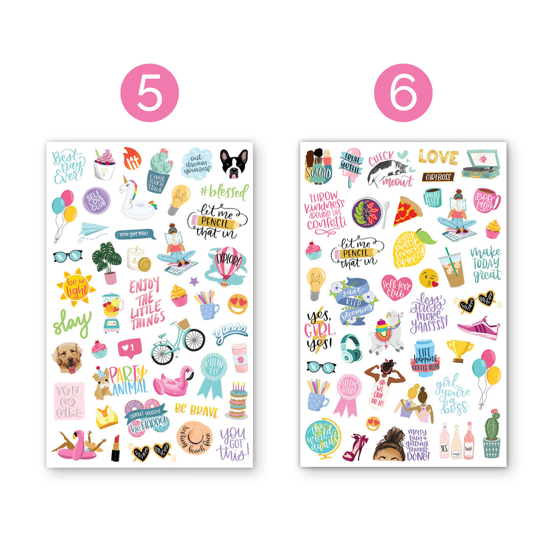 Planner Stickers, Productivity Pack
