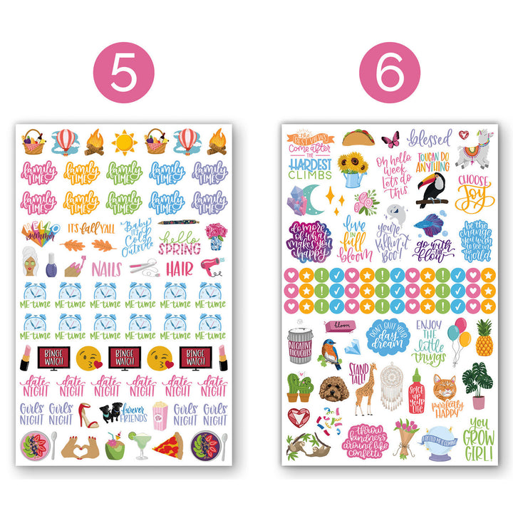 Planner Sticker Pack, Classic