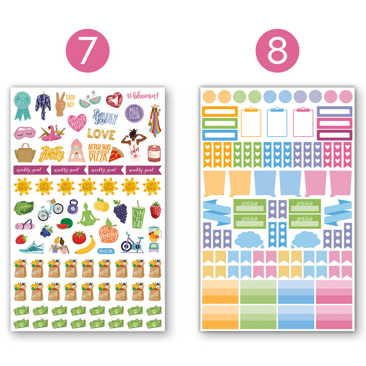 Planner Stickers, Classic Pack