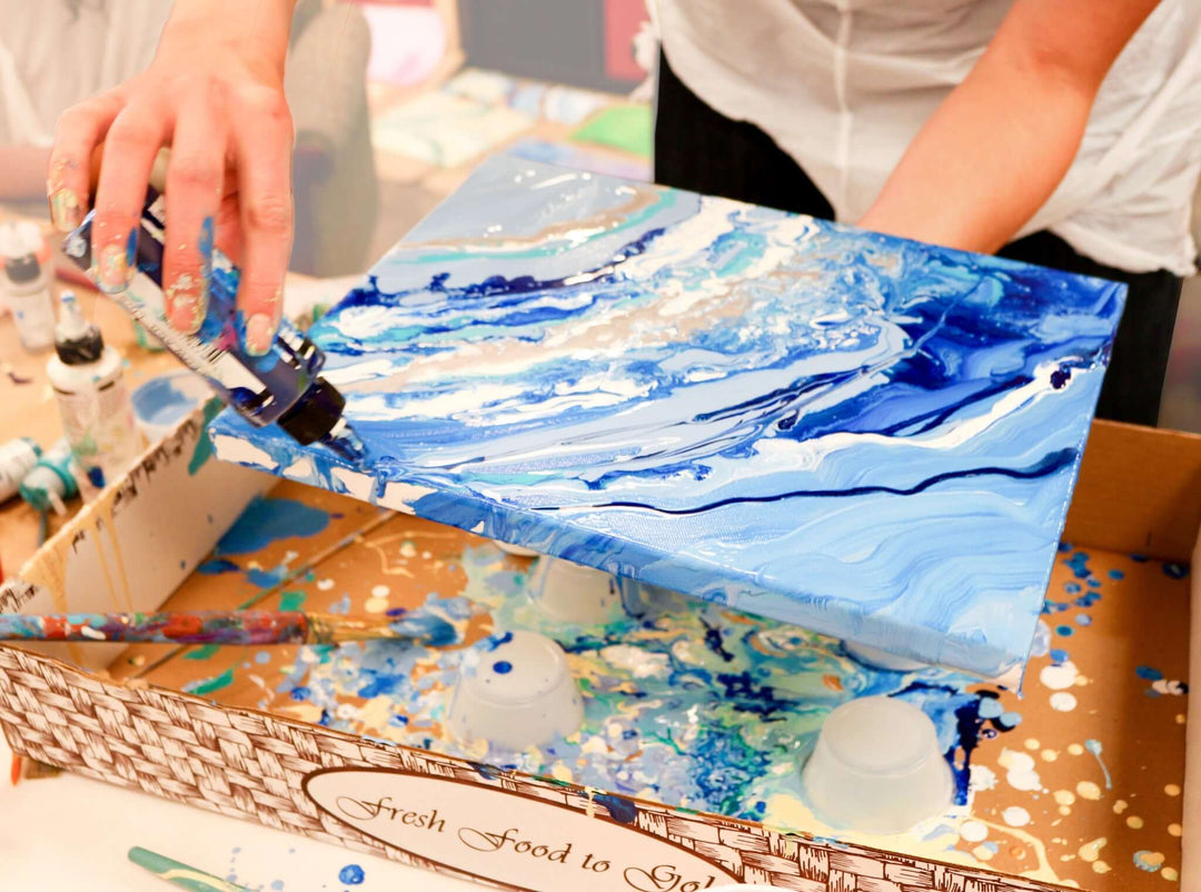 DIY Geode Inspired Painting Tutorial