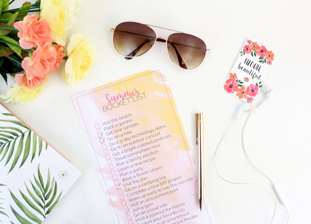 Summer Bucket List