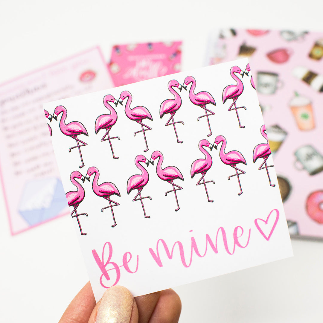 Free February Printables - Phone / Desktop Backgrounds and Valentine's Day Cards