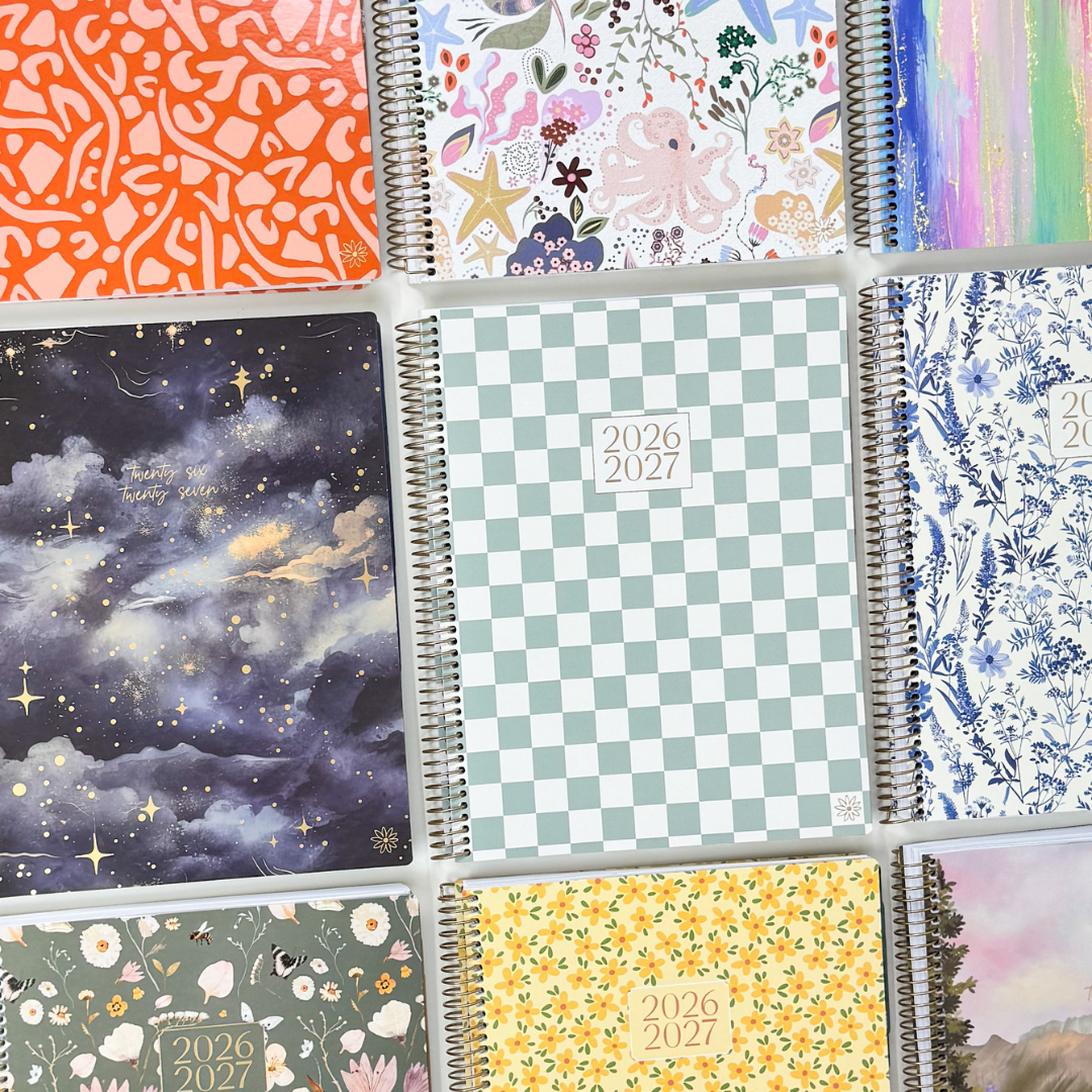 2026-27 Academic Planners 8.5 x 11 Soft Cover Planners bloom daily planners