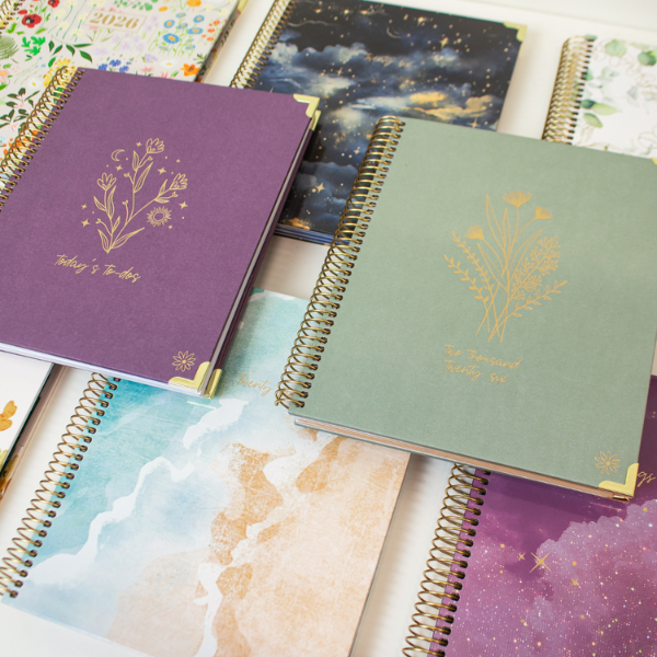 A variety of 2026 daily & weekly planners by bloom daily planners.