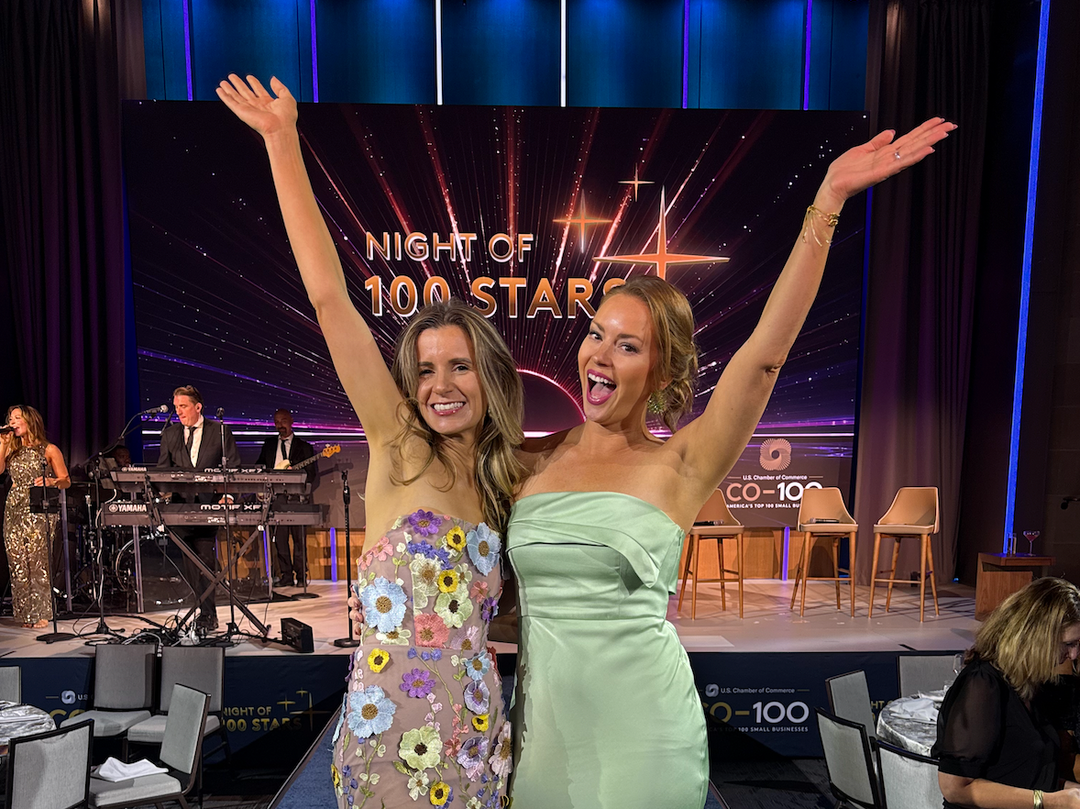 Michelle Askin and Kaylyn DiNardo at the CO-100 Award Gala