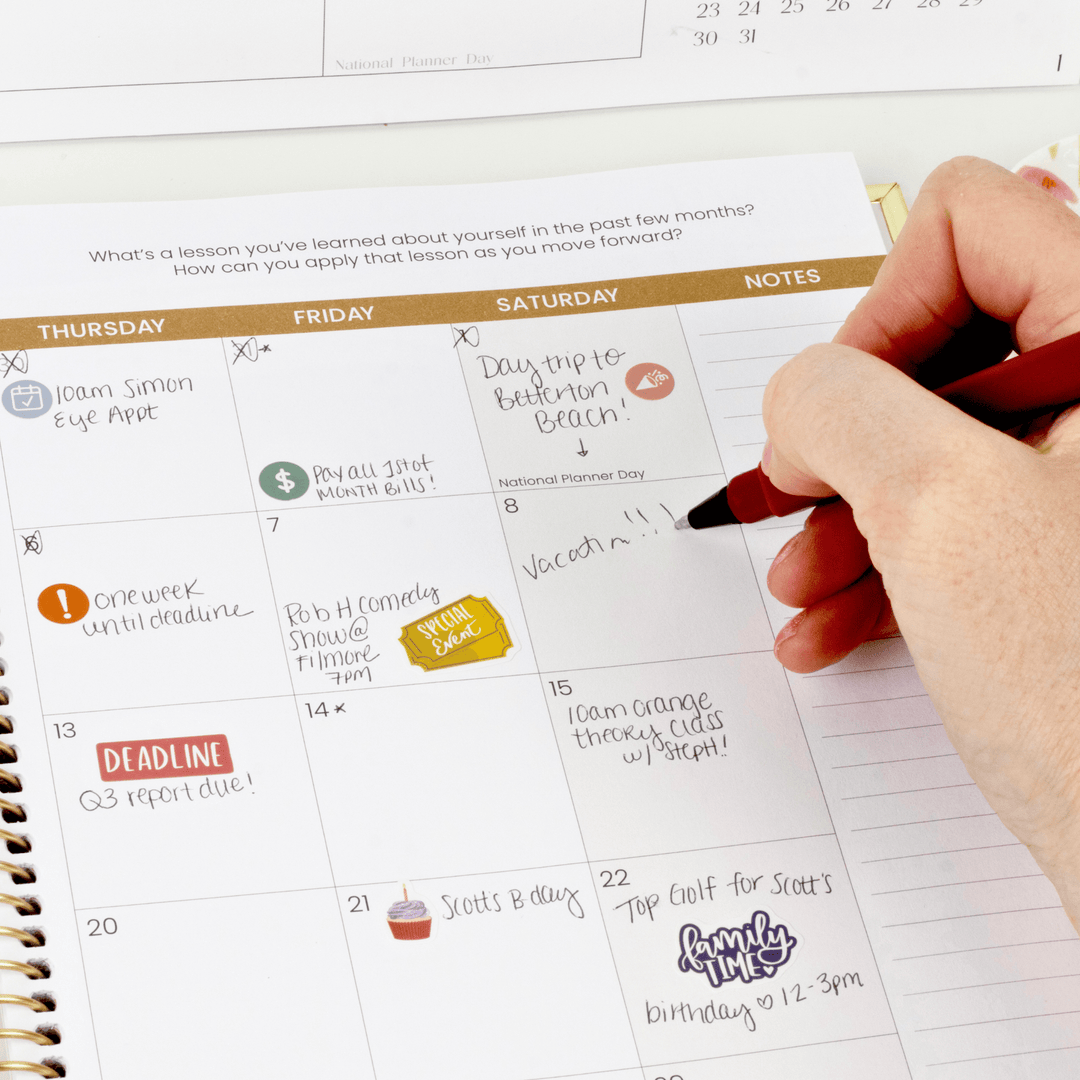 Beyond Appointments: Journal Your Way to Growth & Track Your Progress