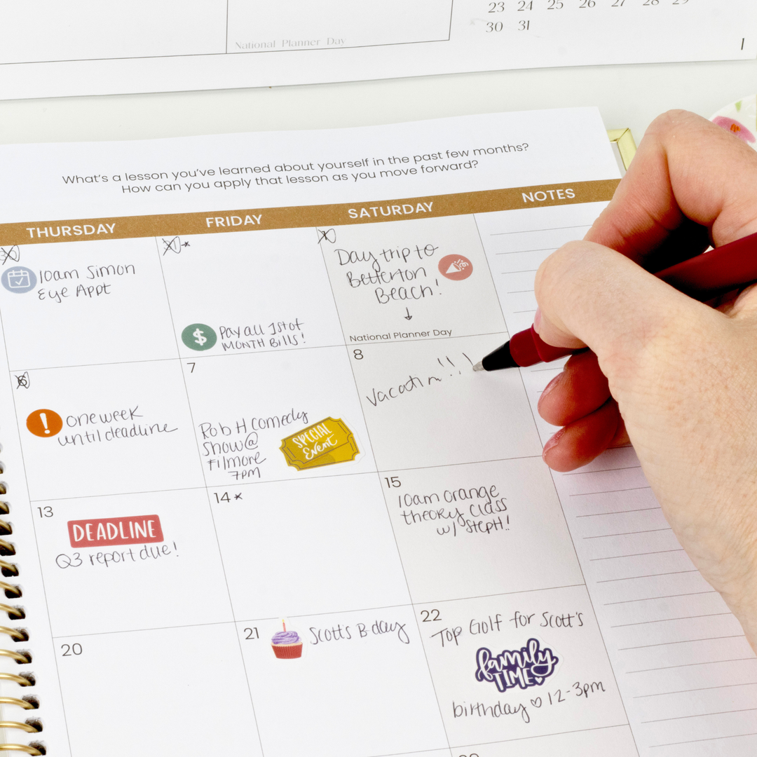 Beyond Appointments: Journal Your Way to Growth & Track Your Progress