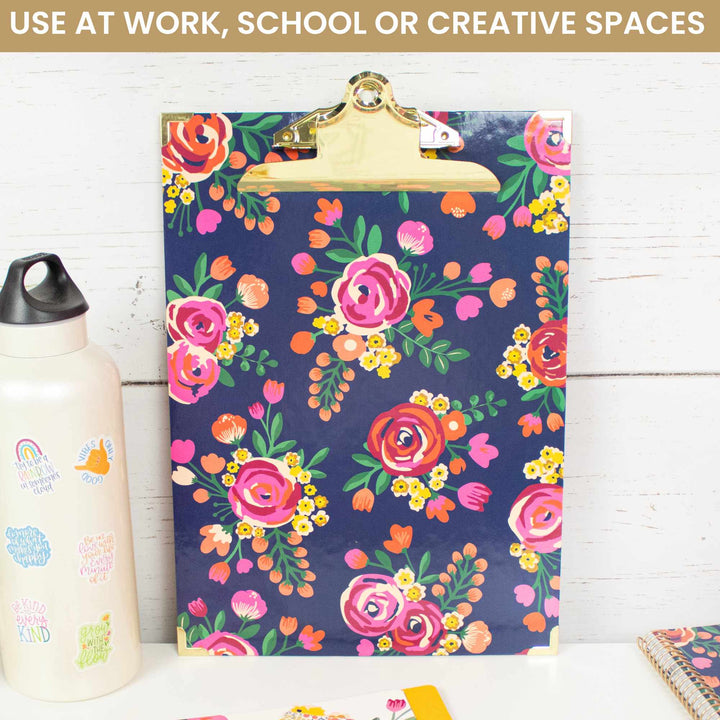 Clipboard, Vintage Floral