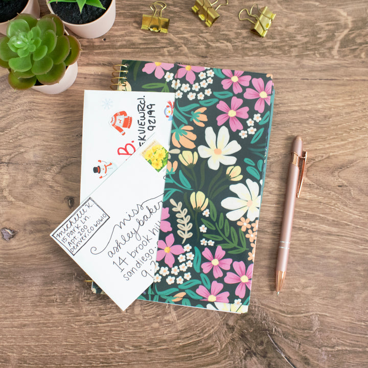 2025 Soft Cover Planner, 5.5" x 8.25", Blooming Wildly