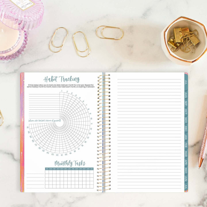 2025-26 Soft Cover Planner, 5.5" x 8.25", Creating A Life I Love