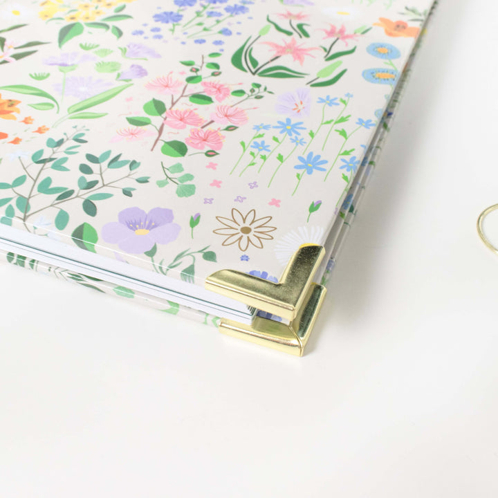 2025-26 Vision Planner, 7.5" x 9", Garden Party, Beige