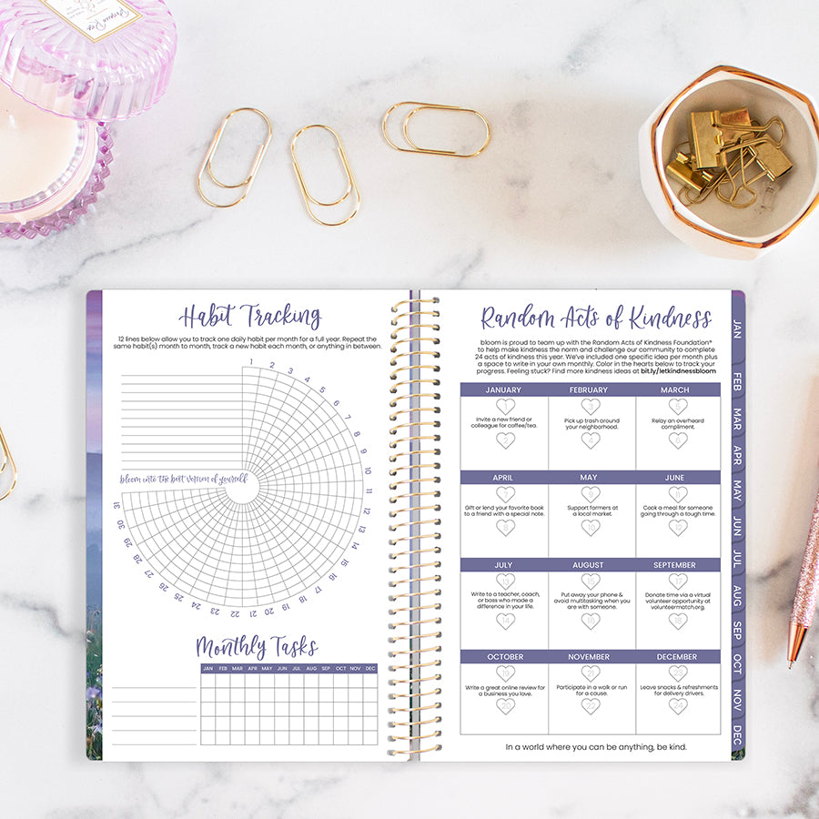 2026 Soft Cover Planner, 5.5" x 8.25", Mystical Mountains