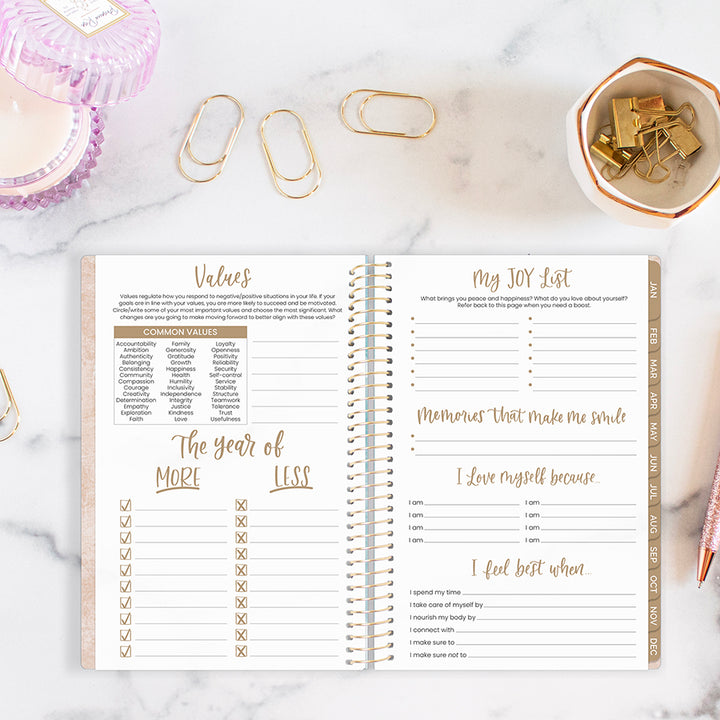 2026 Soft Cover Planner, 5.5" x 8.25", Ocean Oasis