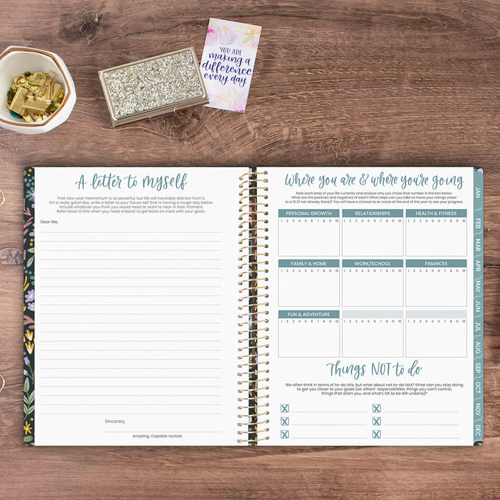 2026 Soft Cover Planner, 8.5" x 11", Be Kind