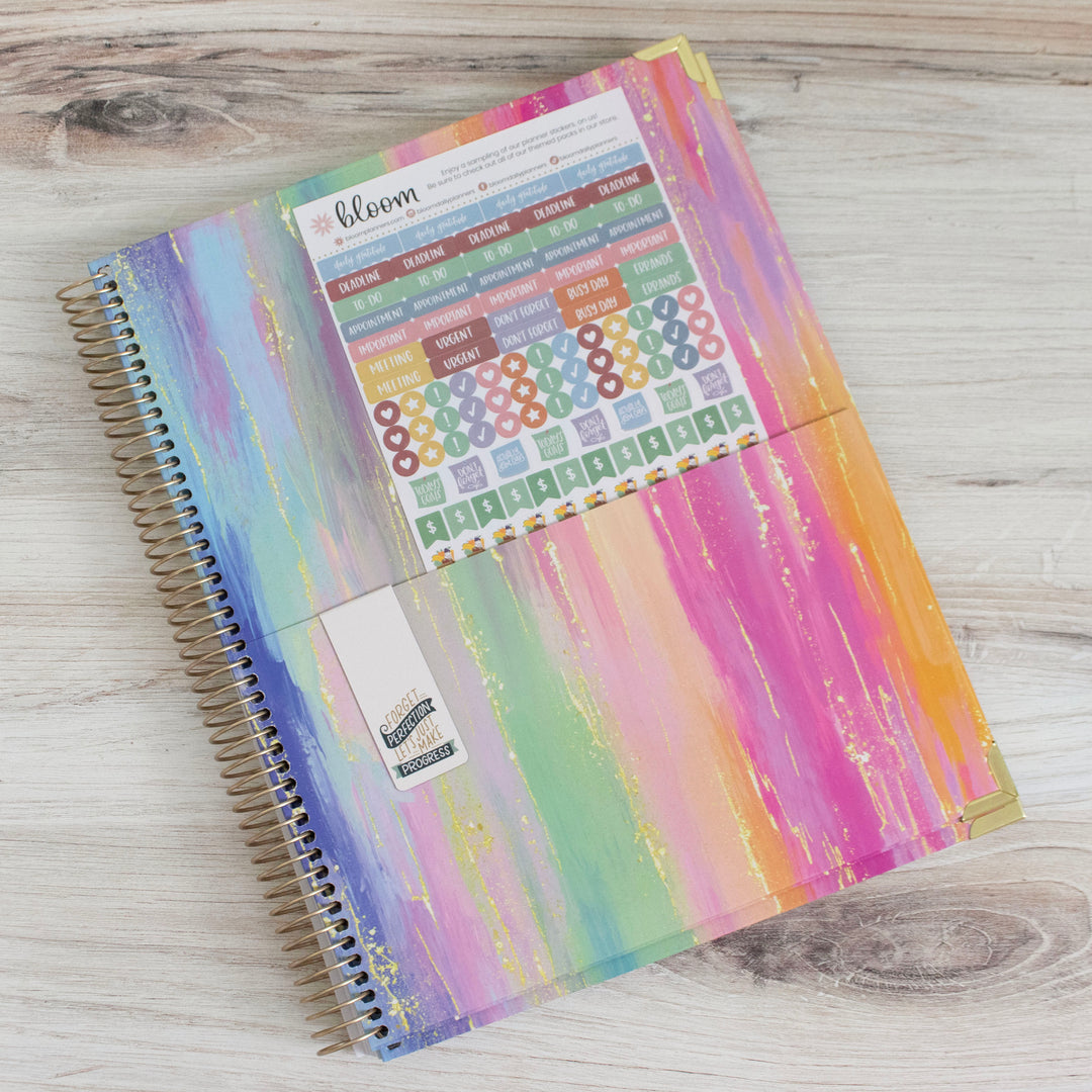 2025 Hard Cover Planner, 8.5" x 11", Creating A Life I Love