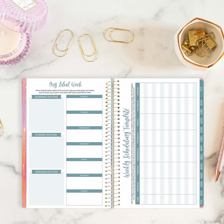 2025-26 Soft Cover Planner, 5.5" x 8.25", Creating A Life I Love
