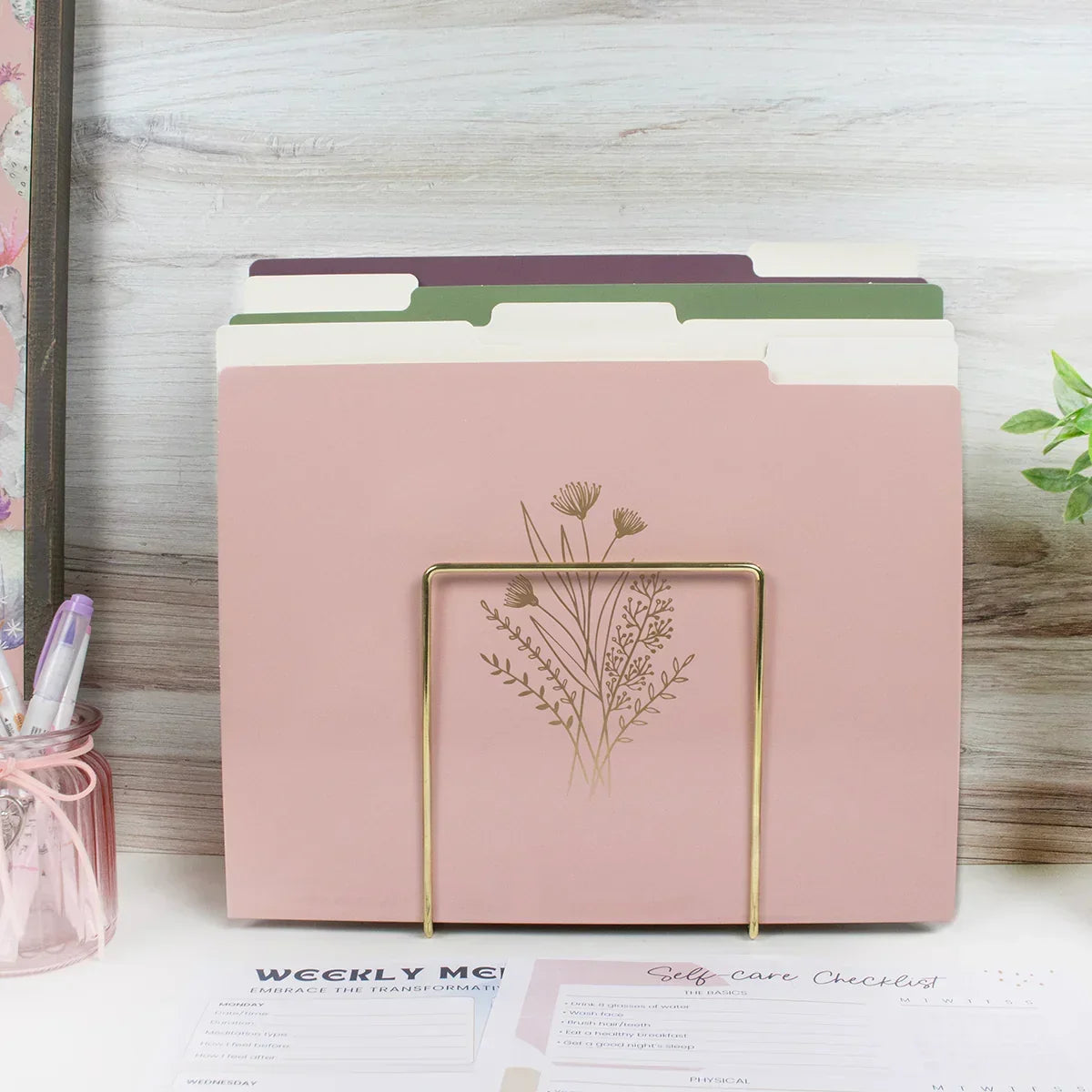 bloom's File Folder Set, Garden Party – bloom daily planners