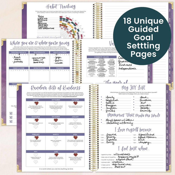 2026–27 Vision Goal Planner, 7.5" x 9" | Good Things Are Coming - bloom daily planners