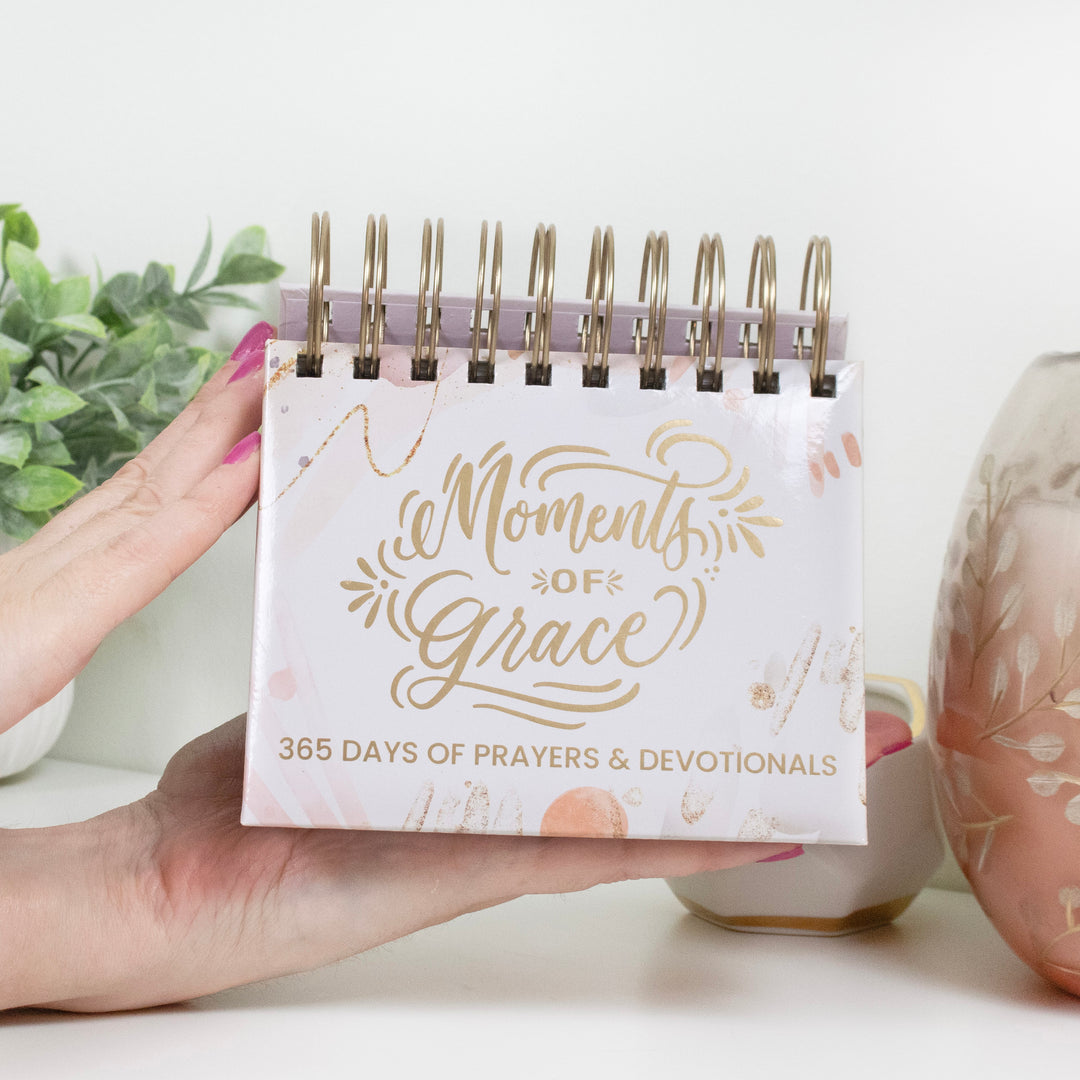 Inspirational Perpetual Desk Easel, Moments of Grace