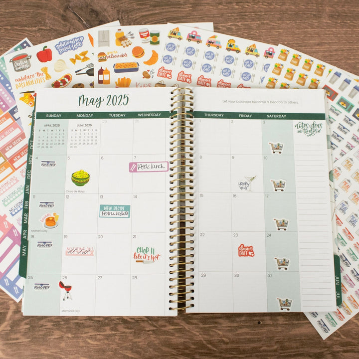 Planner Sticker Pack, Meal Planning