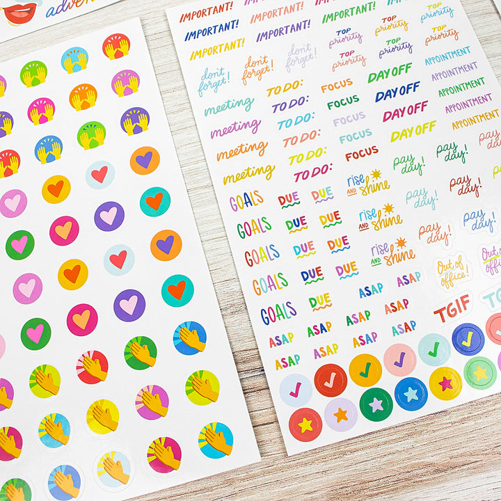 Planner Stickers, Cleerely Stated x bloom, Rooted in Faith Pack