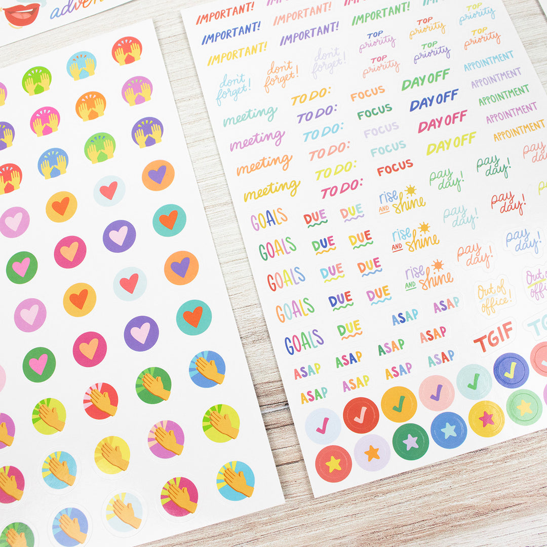 Planner Stickers, Cleerely Stated x bloom, Rooted in Faith Pack