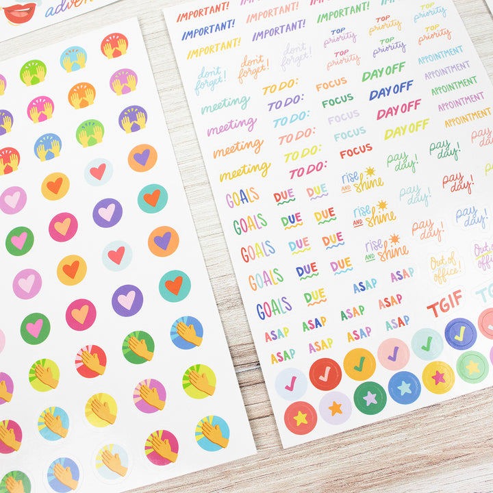 Planner Stickers, Cleerely Stated x bloom, Rooted in Faith Pack