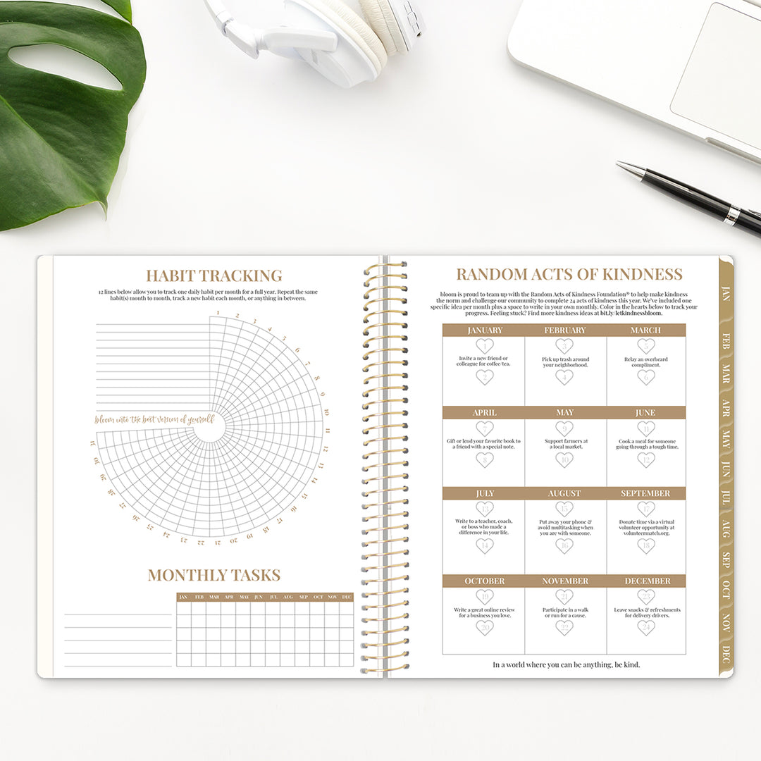 2026 Timed Vertical Weekly Planner, 8.5" x 11", Interchangeable Cover