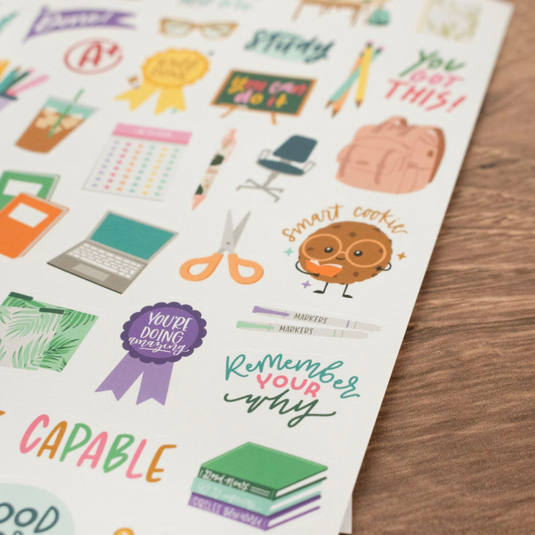 Planner Stickers, Student Pack