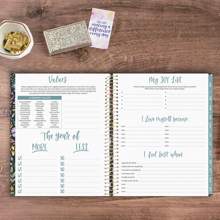 2026 Soft Cover Planner, 8.5" x 11", Be Kind