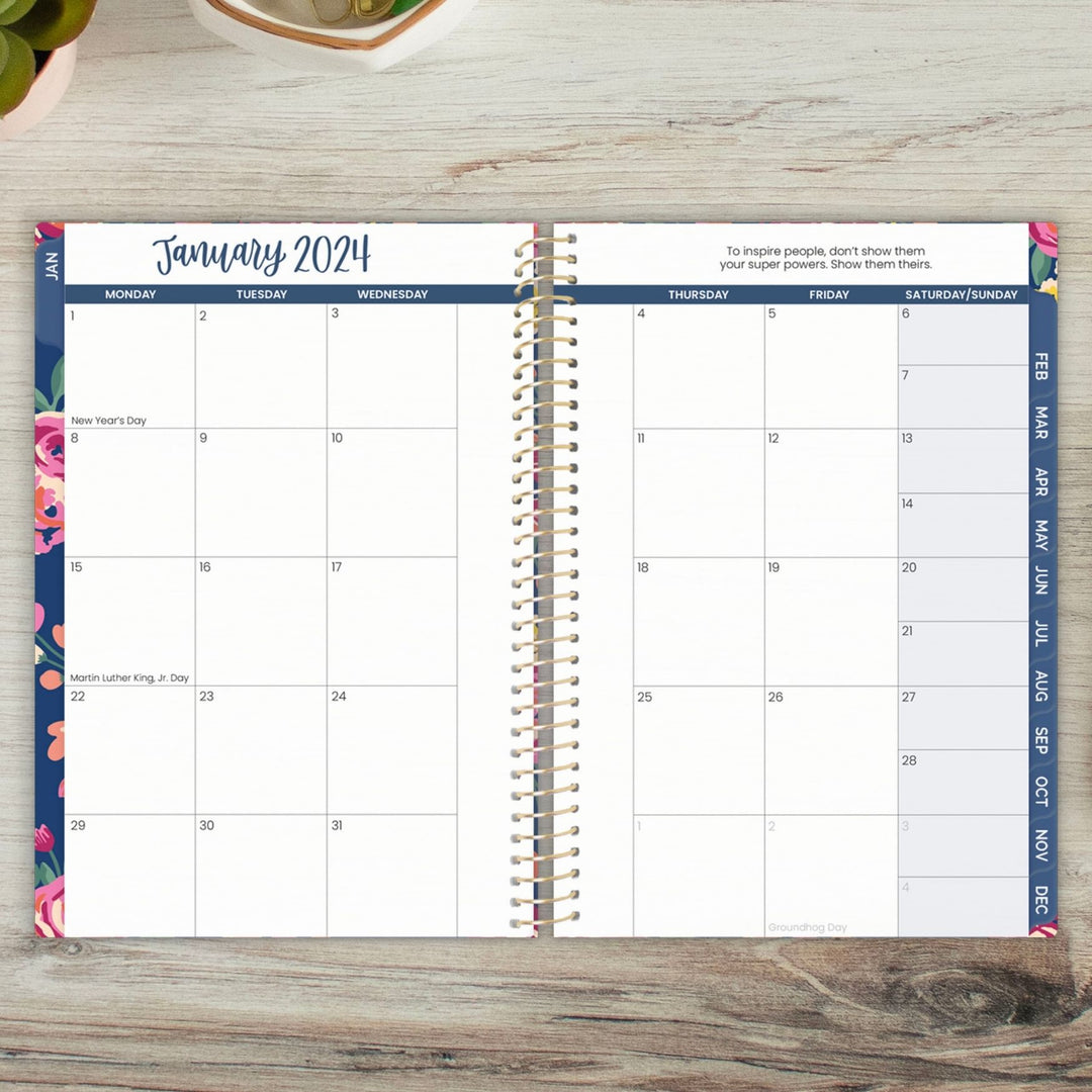 2024 Soft Cover Planner, 4" x 6", Be Kind