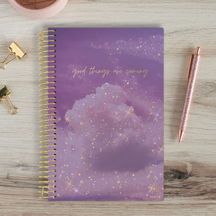 2024 Soft Cover Planner, 5.5" x 8.25", Good Things are Coming