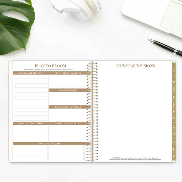 2026 Timed Vertical Weekly Planner, 8.5" x 11", Interchangeable Cover
