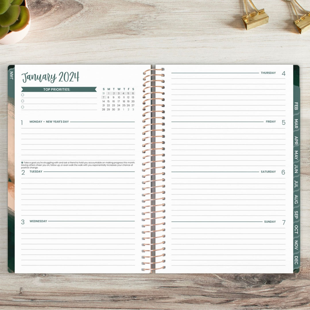 Printable A5 Daily Planner Inserts - Kate & Co.