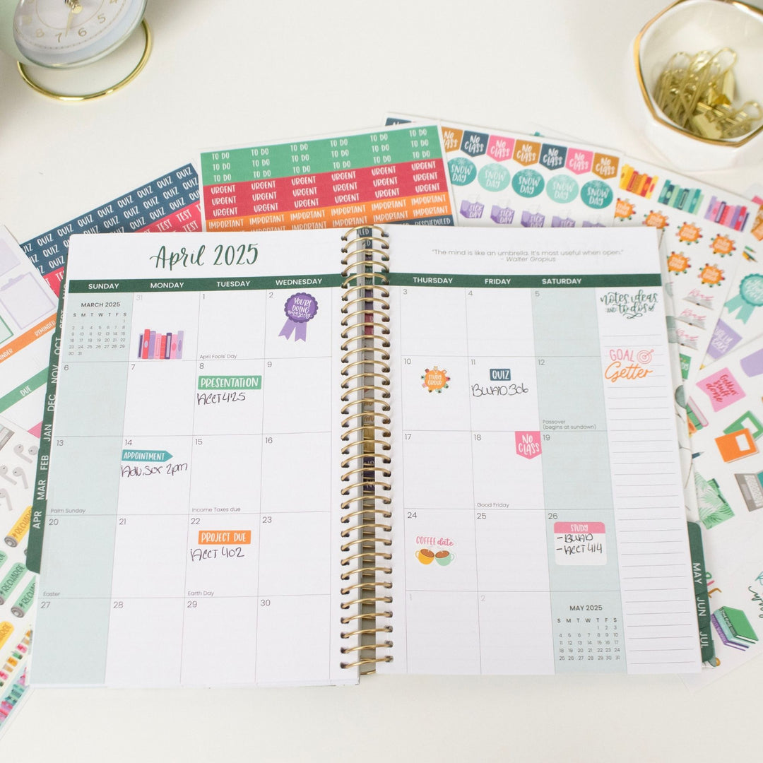 Planner Sticker Pack, Student