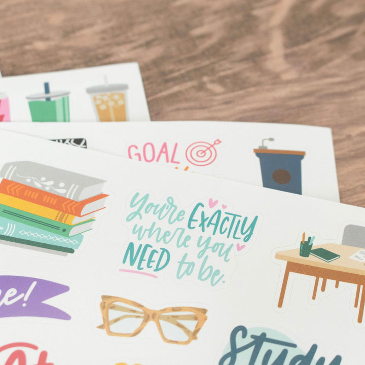 Planner Sticker Pack, Student