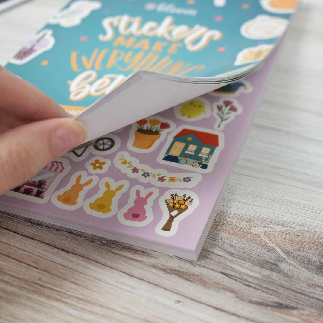 DIY Sticker Book for Tweens that encourages kindness