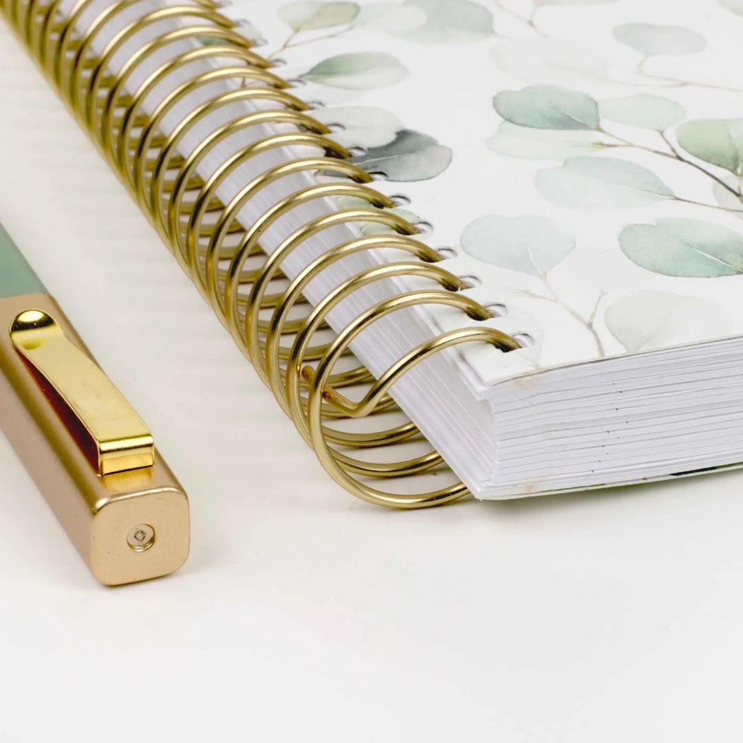 2026-27 Soft Cover Planner, 5.5" x 8.25" | Boho Greenery - bloom daily planners