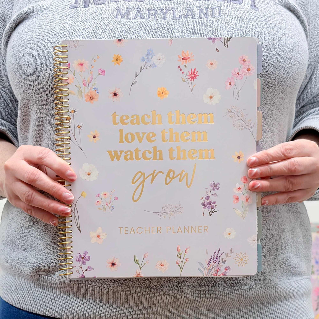 Undated Teacher Planner | Teach Them Love Them - bloom daily planners