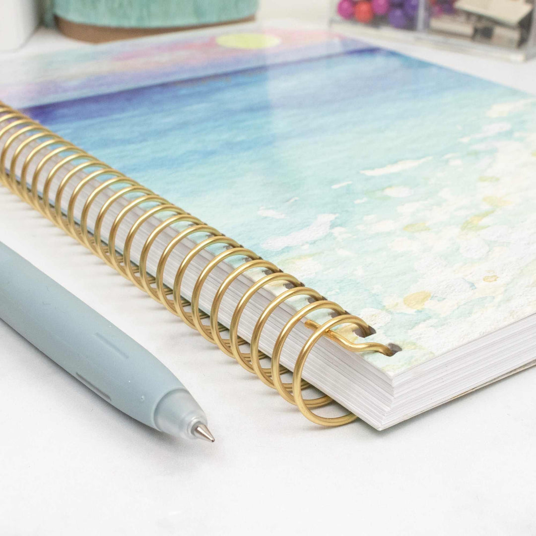 2026–27 Soft Cover Planner, 5.5" x 8.25" | Coastal Calm - bloom daily planners