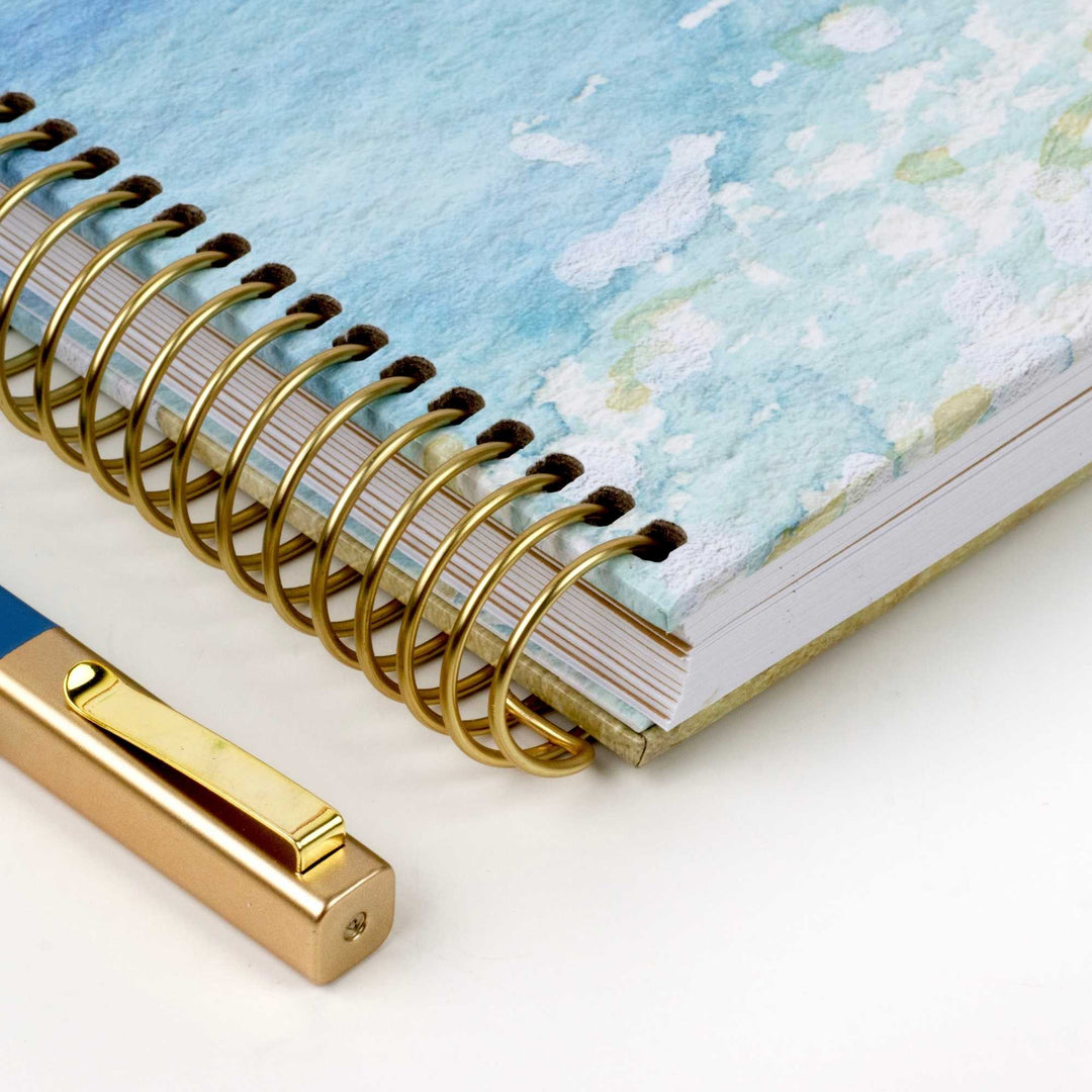 2026–27 Vision Goal Planner, 7.5" x 9" | Coastal Calm - bloom daily planners