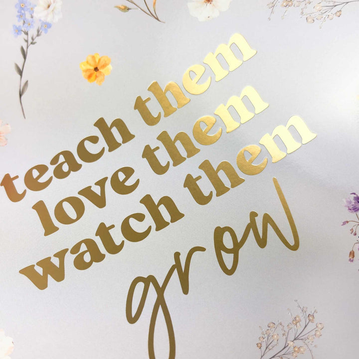 Undated Teacher Planner | Teach Them Love Them - bloom daily planners