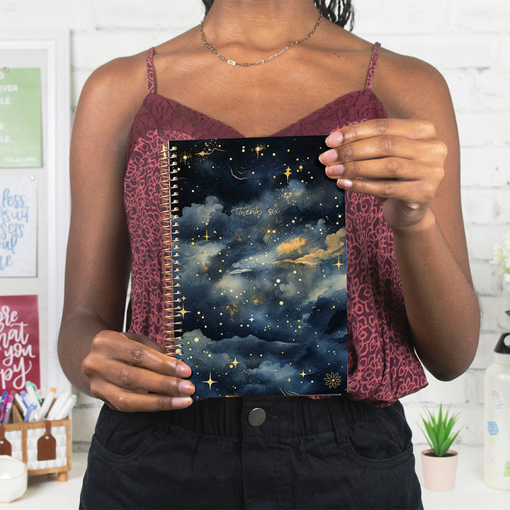 2026 Soft Cover Planner, 5.5" x 8.25", Midnight Sky