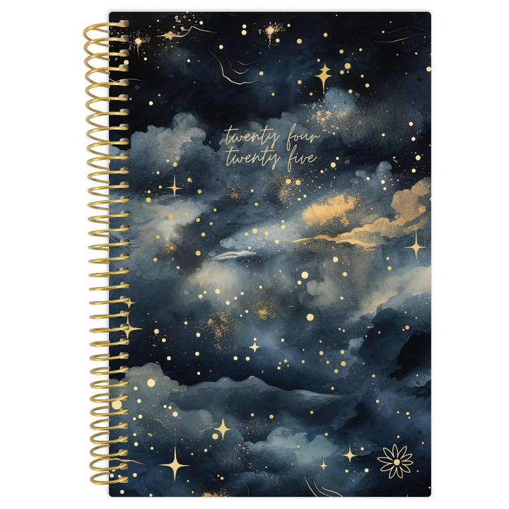 2024-25 Soft Cover Planner, 4" x 6", Midnight Sky