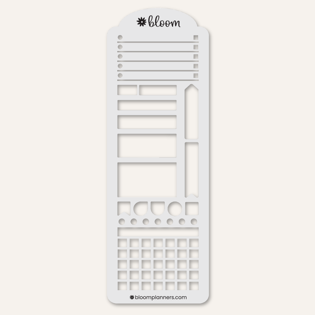 bloom Planning Stencil & Day Marker - bloom daily planners