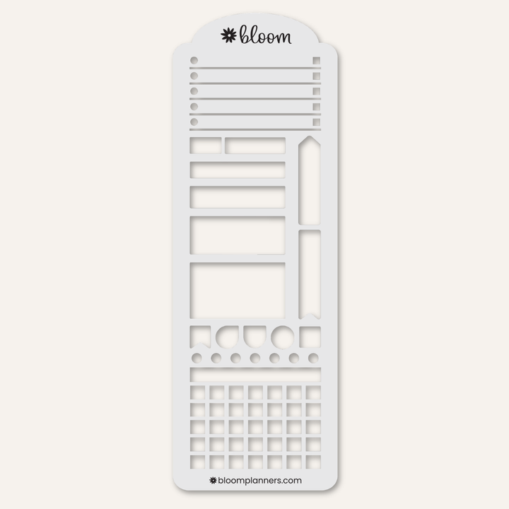 bloom Planning Stencil & Day Marker - bloom daily planners