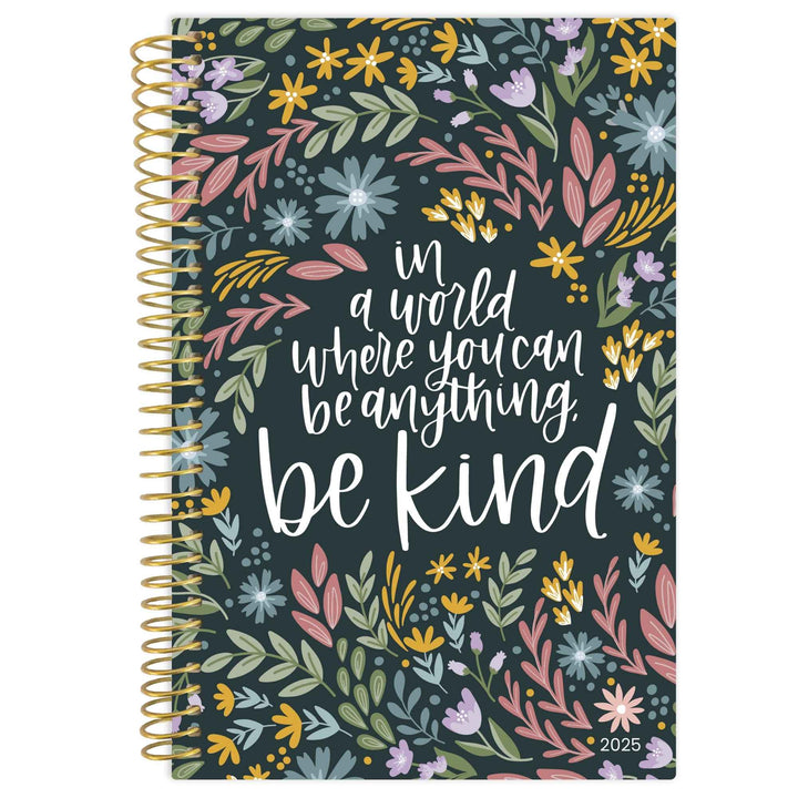 2025 Soft Cover Planner, 4" x 6", Be Kind