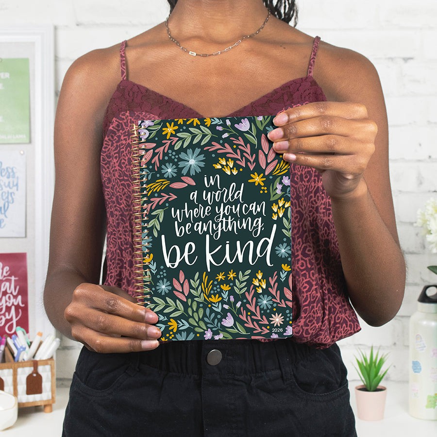 2026 Soft Cover Planner, 5.5" x 8.25", Be Kind
